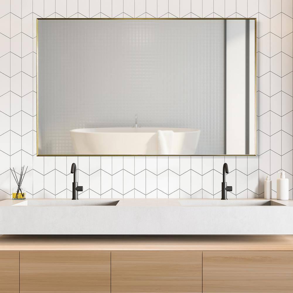 Altair Metal Flat Wall Mirror