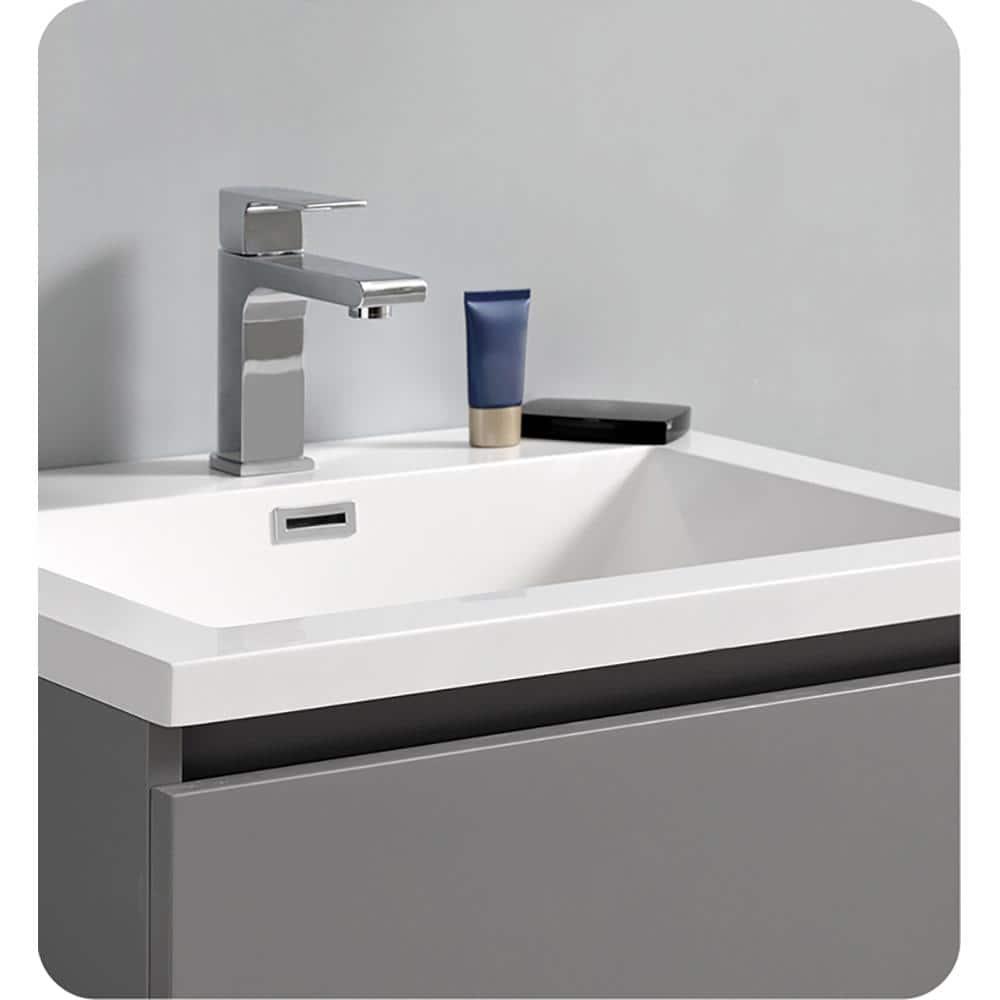 Lazzaro 24" Freestanding Single Modern Bathroom Cabinet - Cabinet Only (Top and Sink Not Included)