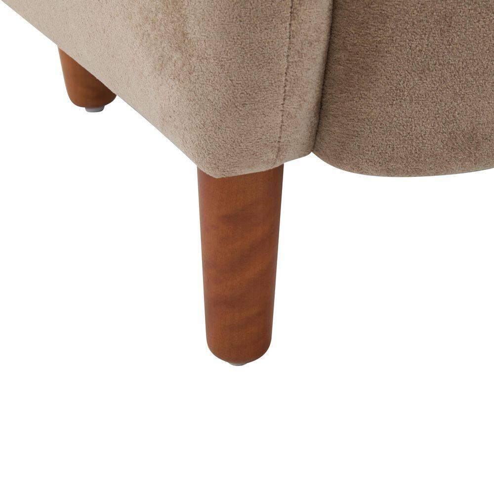 Christopher Knight Home Raven Indoor Wingback Velvet Upholstered Accent Chairs, Camel