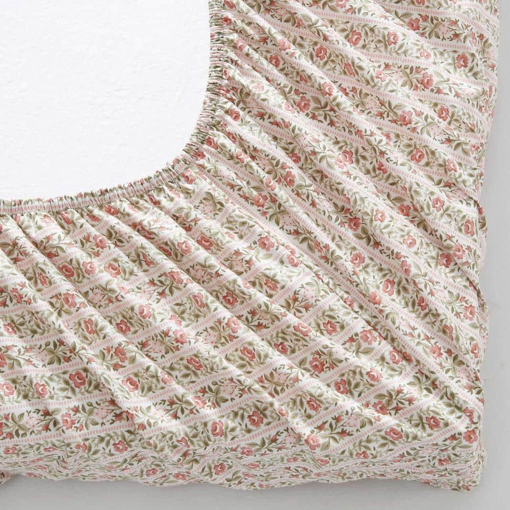 Laura Ashley Printed Cotton Percale Sheet Set