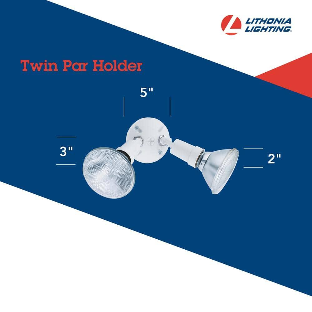 Lithonia Lighting Ofth 300Pr 120 P M12 Contractor Select 2 Light 5 Wide Commercial Flood