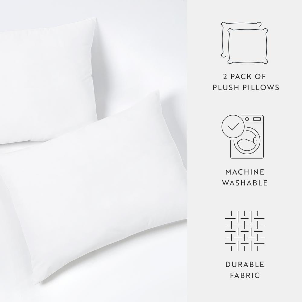 Wayfair Sleep™ 2-Pack Plush Bed Pillows Set