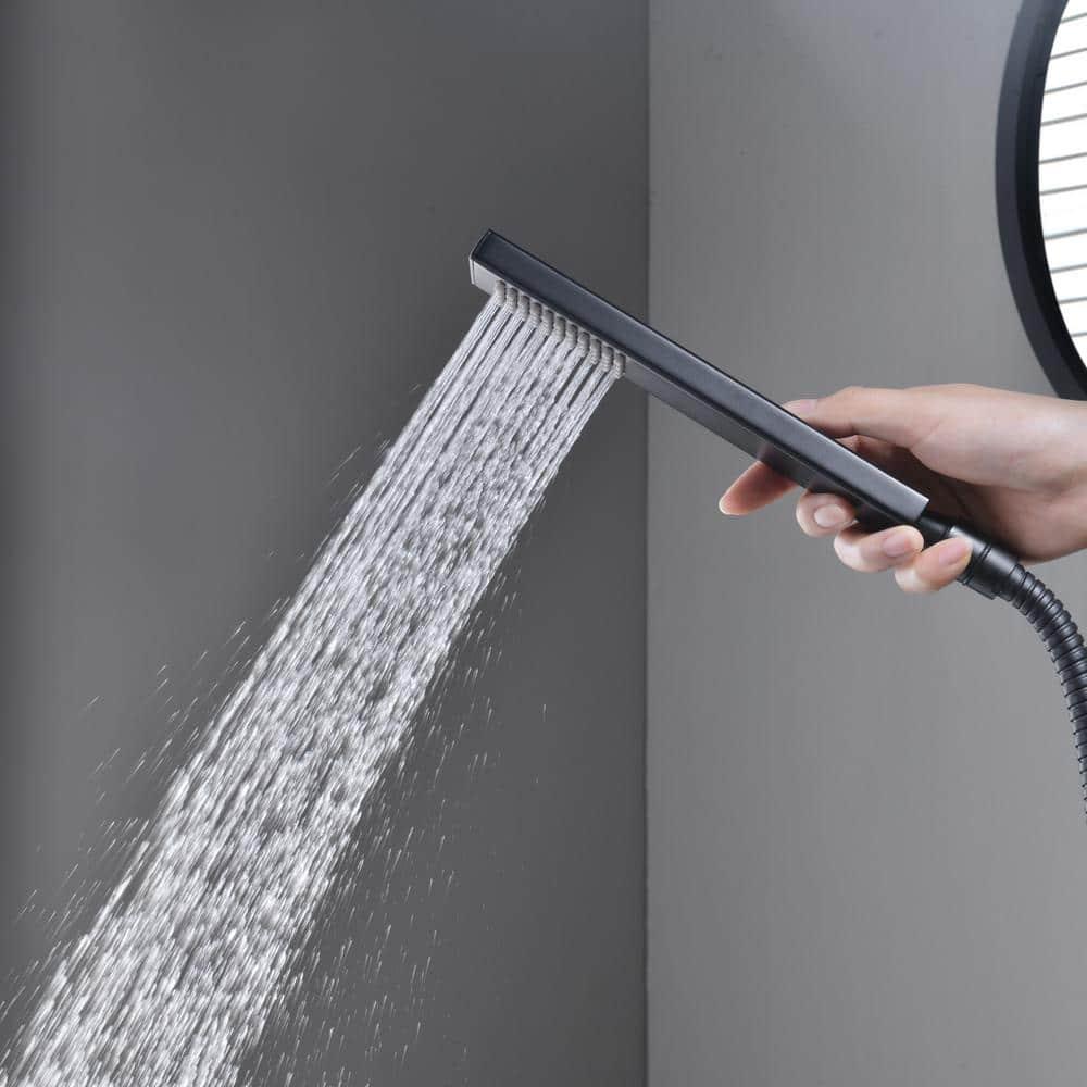 1 Handle Floor Clawfoot Tub Faucet with Diverter