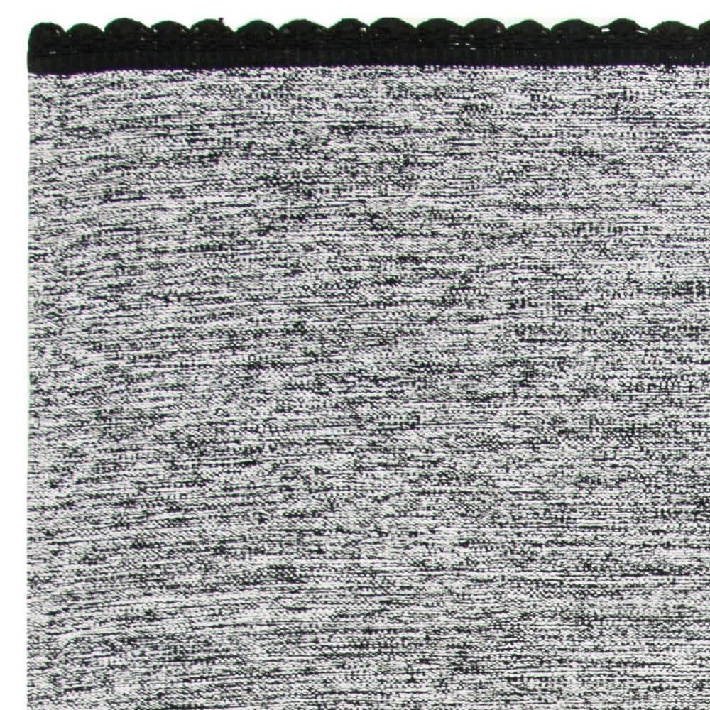 Montauk MTK615 Hand Woven Indoor Area Rug - Black - 8'x10' - Safavieh