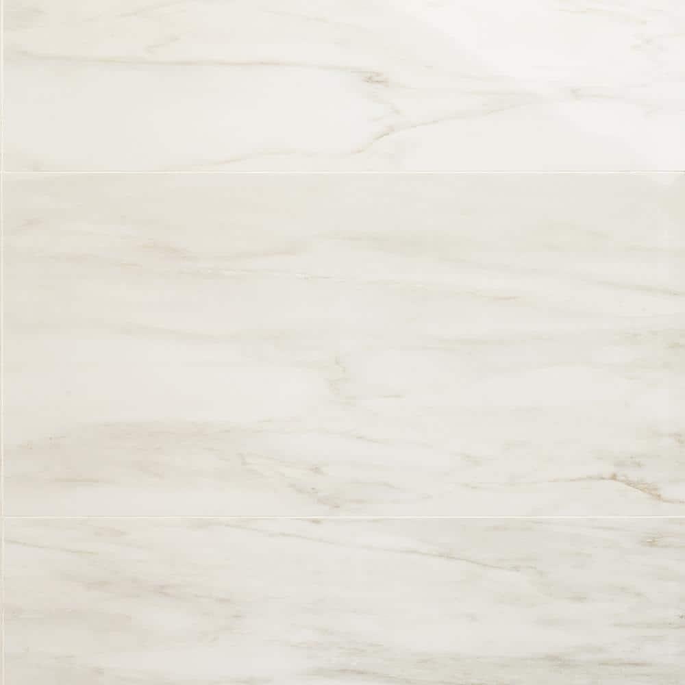 Bond Tile 12" x 24" Polished Marble Look Porcelain Floor and Wall Tile