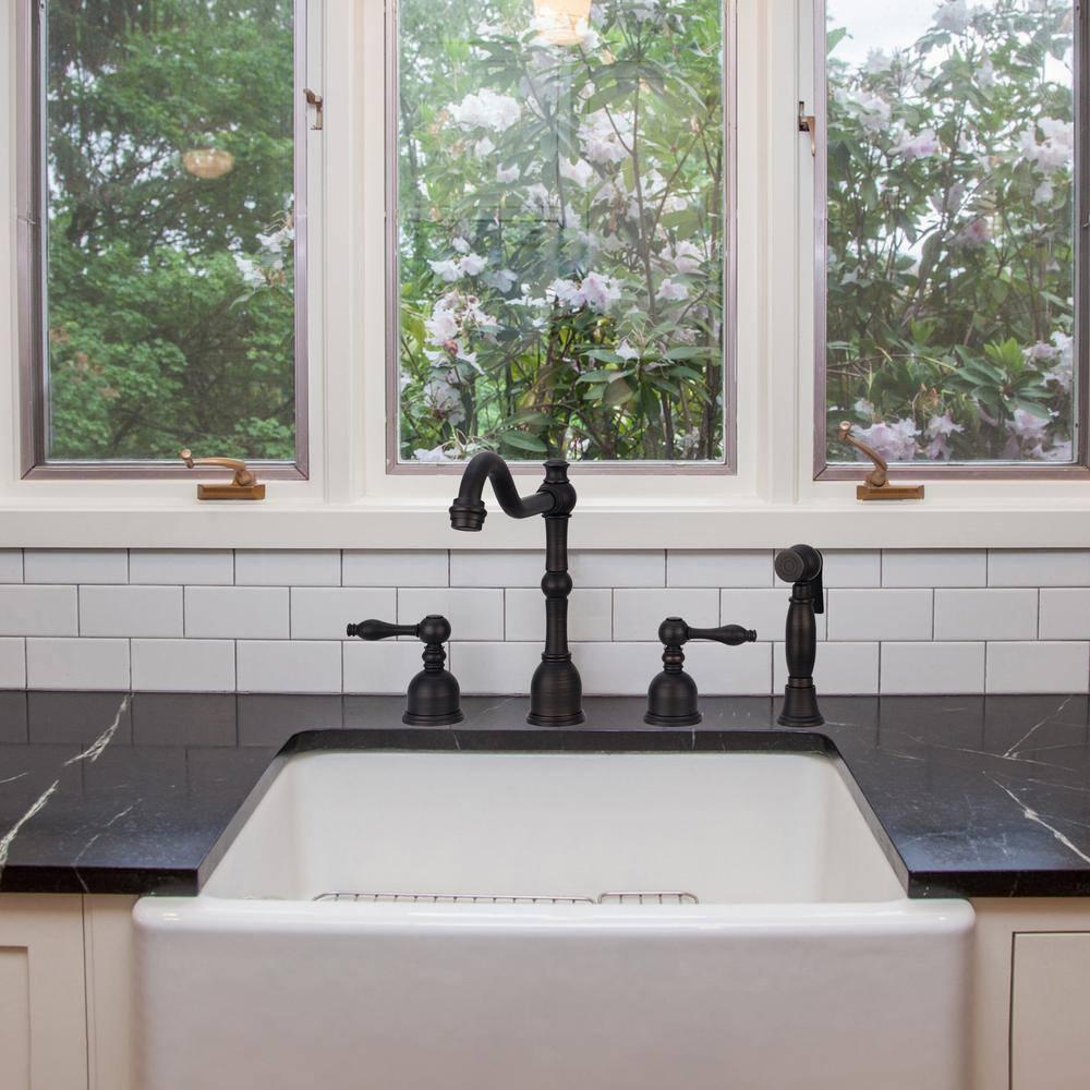 Akicon Kitchen Faucet with Side Spray