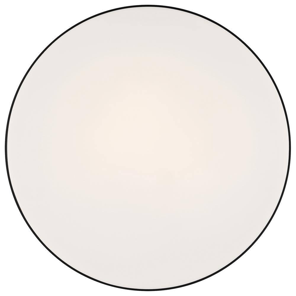 Access Lighting Roma 1 - Light Flush Mount in  Matte Black