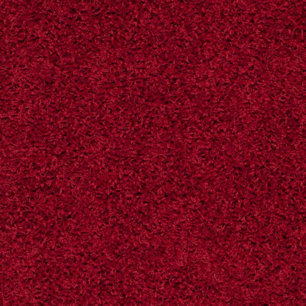 Athens Shag SGA119 Power Loomed Indoor Accent Rug - Red - 3'x5' - Safavieh