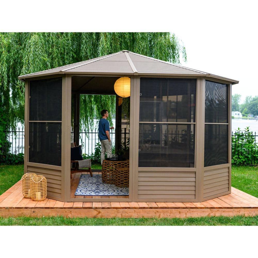 Gazebo Penguin Florence Solarium with Metal Roof
