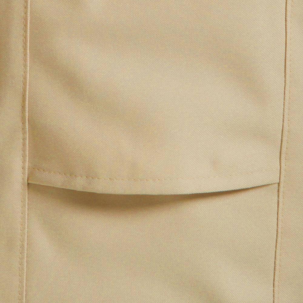 Classic Accessories 38" x 40" x 31" Beige and Brown Rectangle Patio Chaise Lounge Cover (2 Pack)