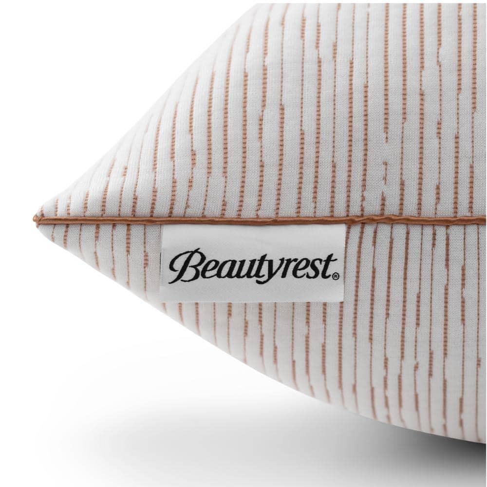 Beautyrest Beautyrest Copper Lux Memory Foam Jumbo Medium Support Pillow (Set of 2)