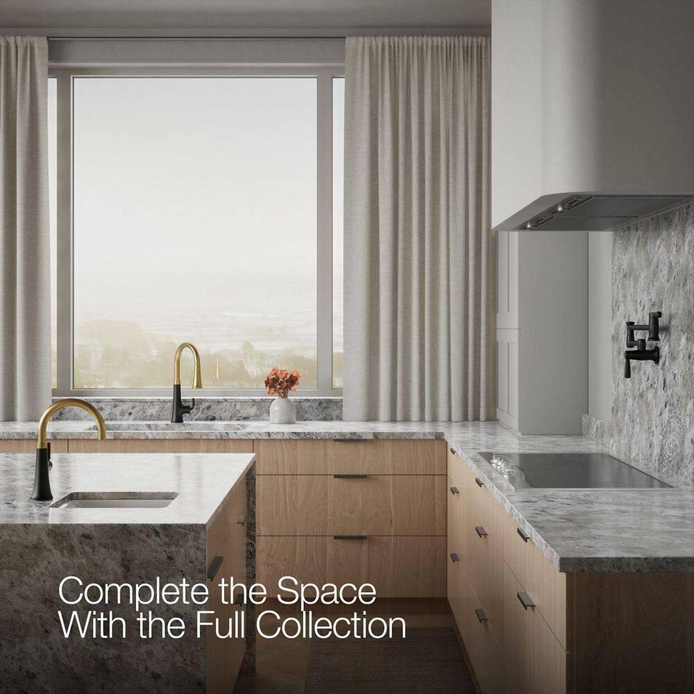 Tone Touchless Pull-Down Kitchen Sink Faucet with Three-Function Sprayhead