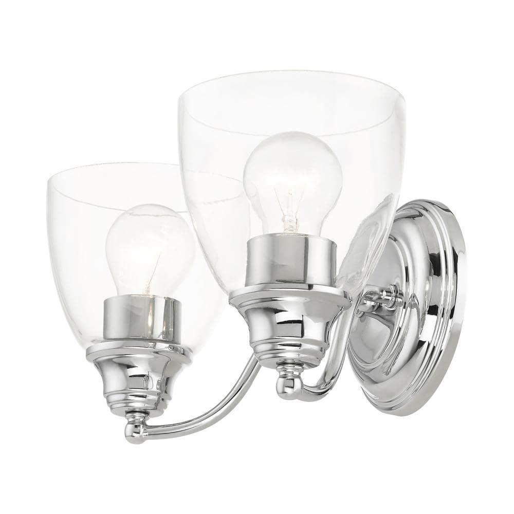 Livex Lighting Montgomery 2 - Light Vanity in Polished Chrome