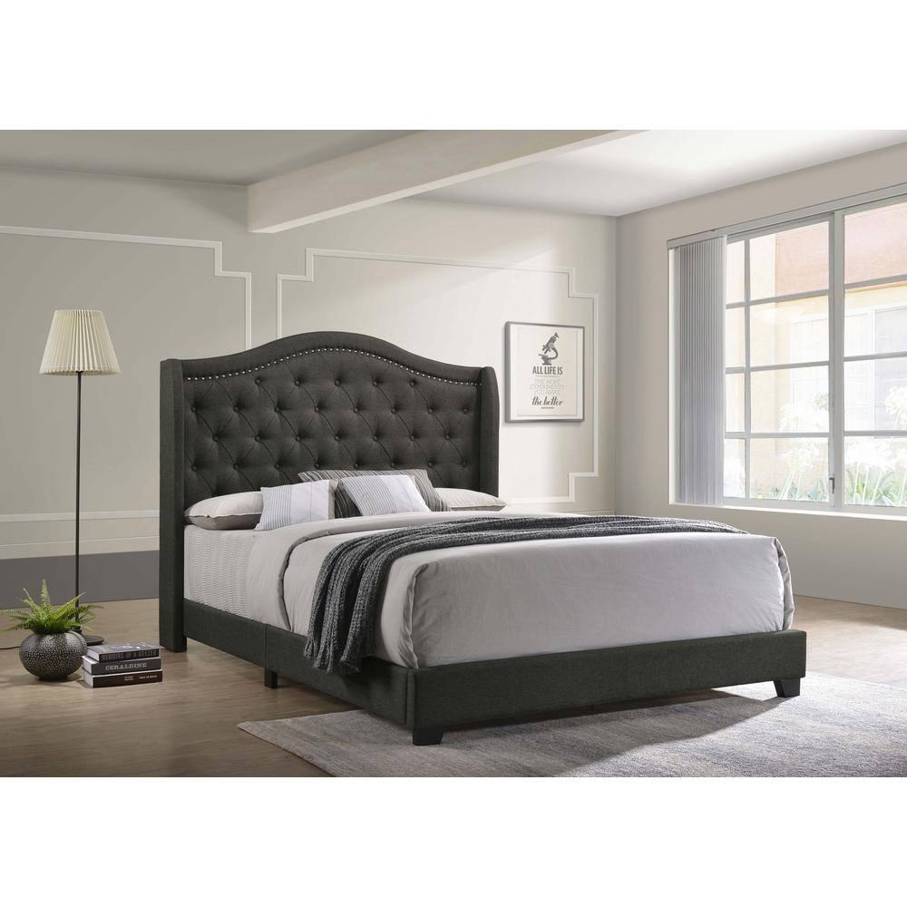 Sonoma Camel Back Full Bed Grey