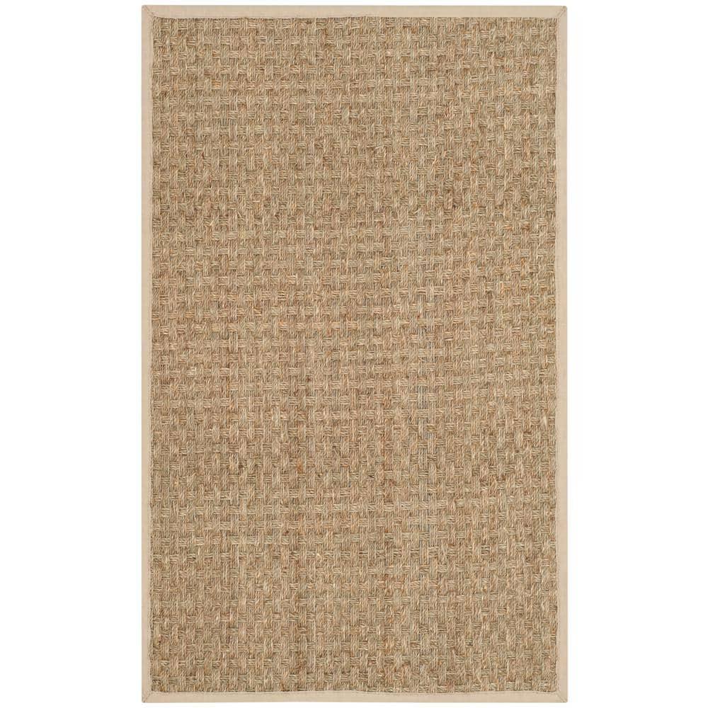 Natural Fiber NF114 Power Loomed Indoor Accent Rug - Natural/Ivory - 2'x3' - Safavieh.