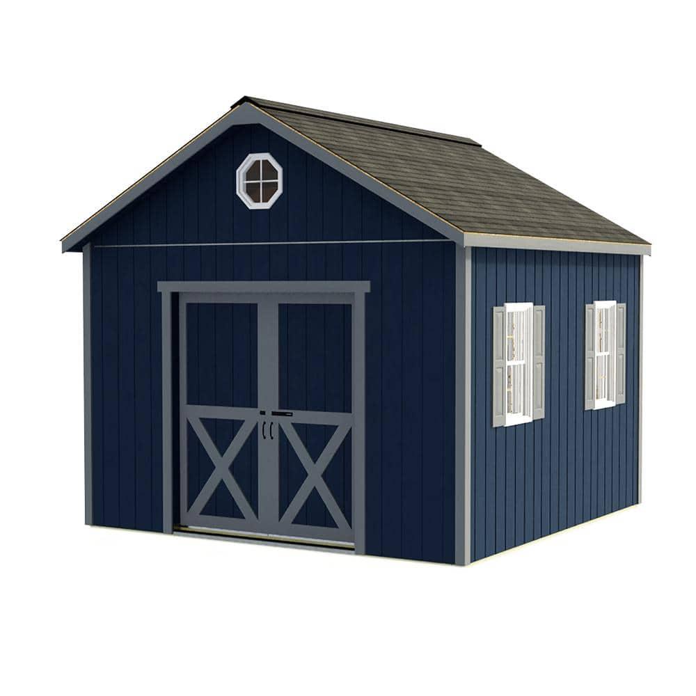Best Barns North Dakota Wood Shed, 240.00 x 12.00 x 132.00 in., 40 lbs