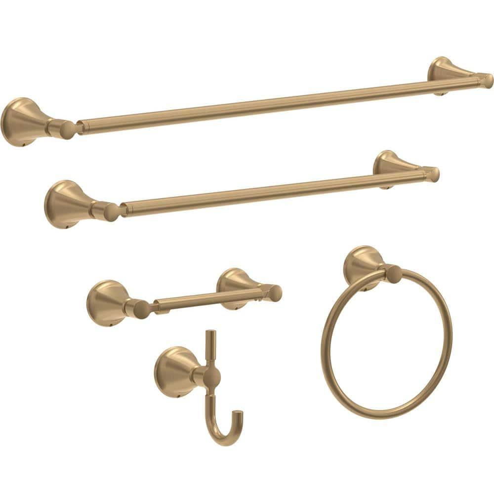 Delta MYN50-CZ Mylan Pivot Arm Toilet Paper Holder in Champagne Bronze C38