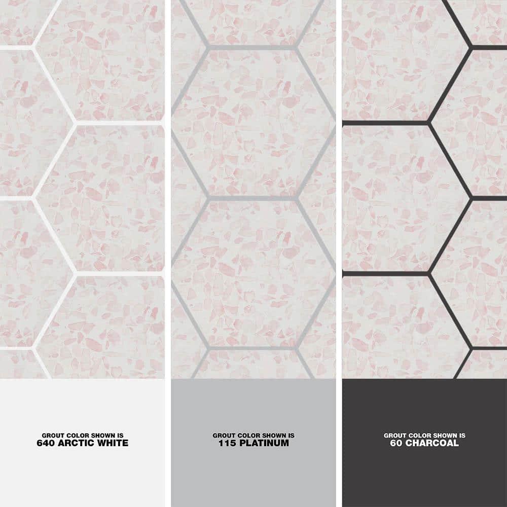 Jurassic Hex 9" Terrazzo Look Porcelain Floor & Wall Tile (8.07 Sq. Ft. / Case)