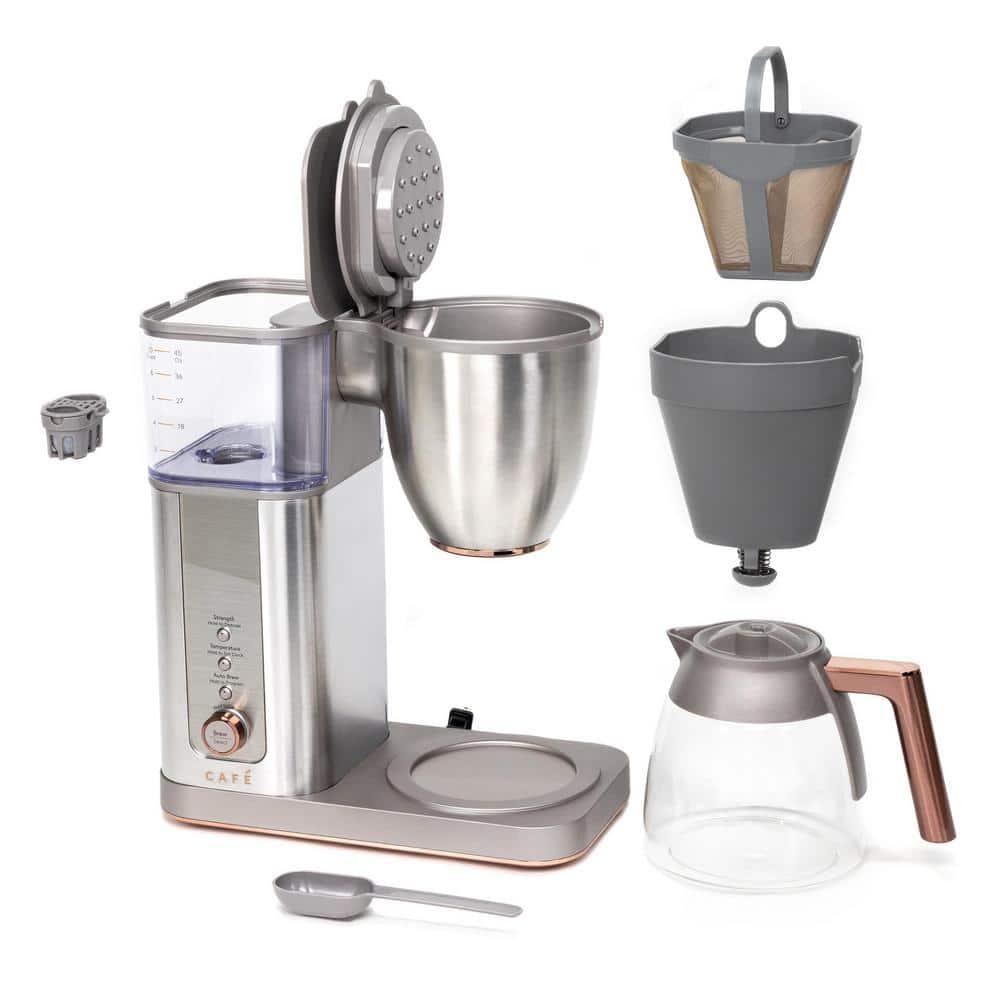 Café C7CDABS2RS3 Café 10-Cup Specialty Drip Coffee Maker with Glass Carafe