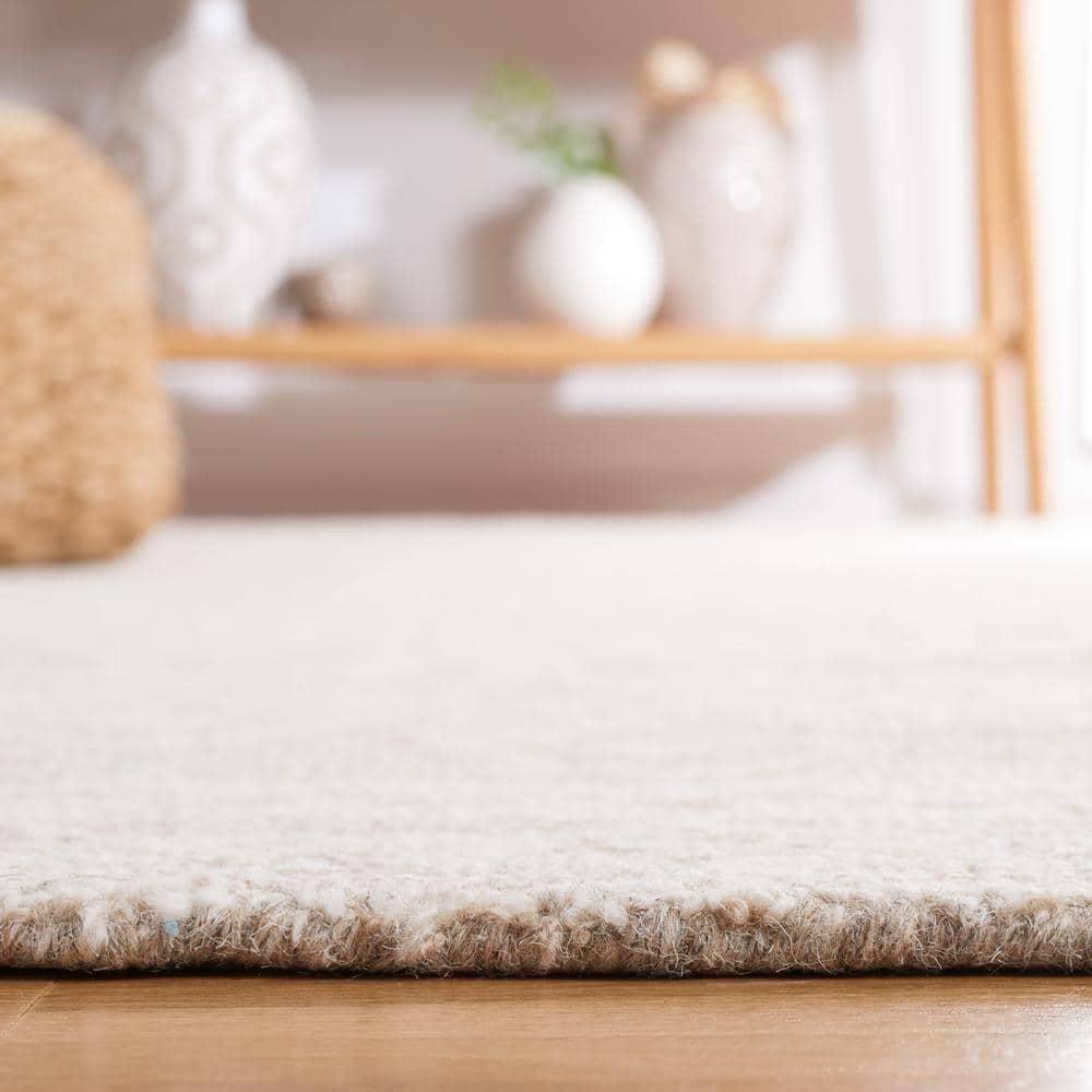 Micro-Loop MLP501 Hand Tufted Indoor Accent Rug - Beige/Ivory - 2'6"x4' - Safavieh