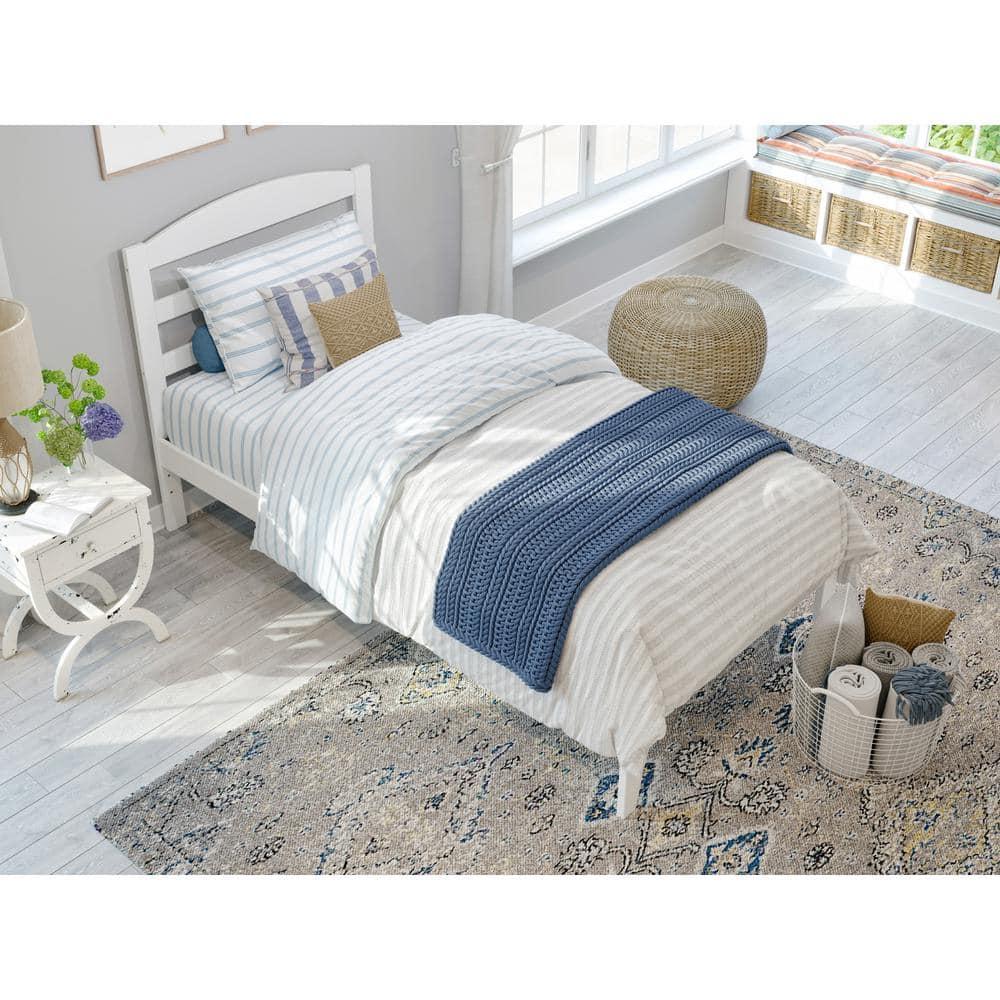 AFI Furnishings Warren Platform Bed T WH