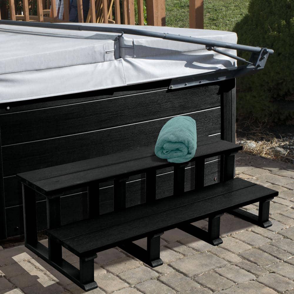 Spa Highwood USA 20'' D Slip Resistant , Antimicrobial Hot Tub Step