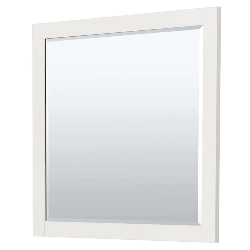 Wyndham Collection Miranda 36" Freestanding Single Bathroom Vanity with Cultured Marble Top with 34" Mirror
