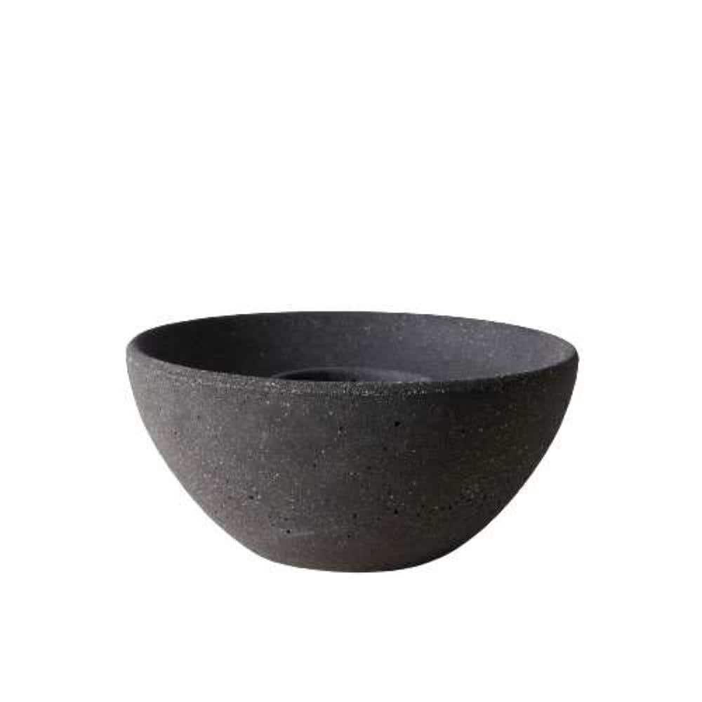 TerraFlame TerraFlame Basin Concrete Table Top Gel Fuel Fire Bowl - Indoor and Outdoor Use