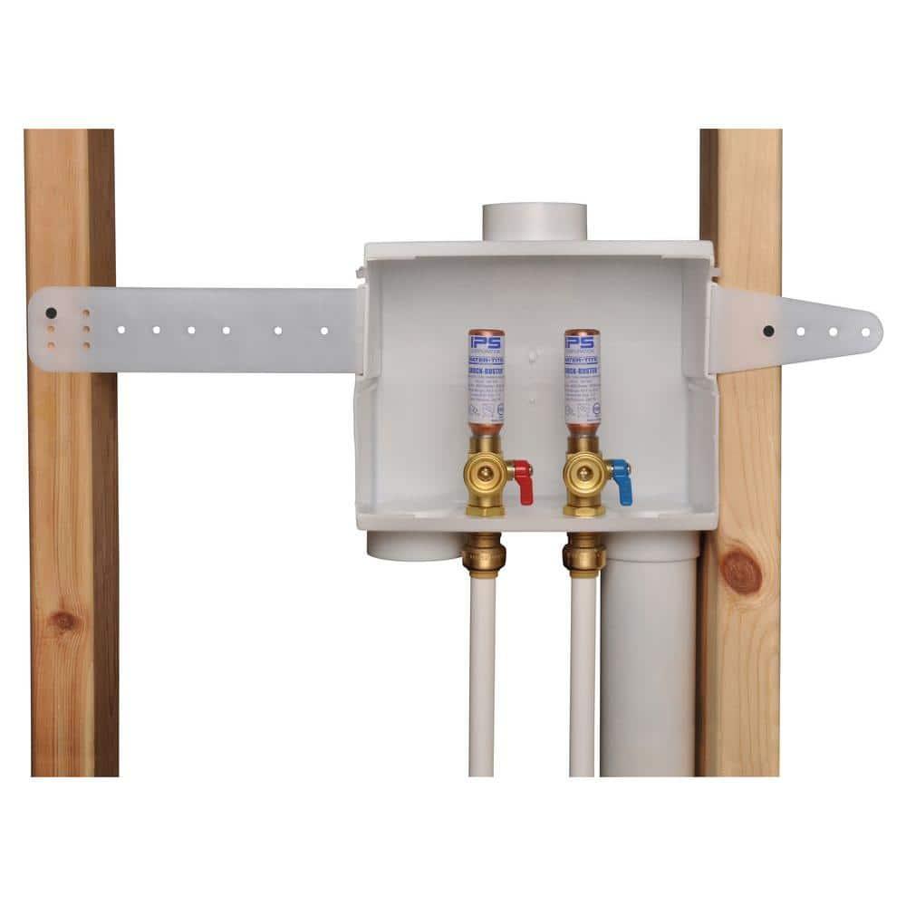 Sharkbite 1/2 in. Dia. x 3/4 in. Dia. Washing Machine Outlet Box