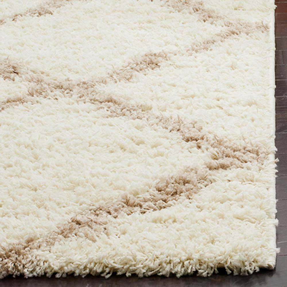 Dallas Shag SGD257 Power Loomed Indoor Area Rug - Ivory/Beige - 8'x10' - Safavieh.