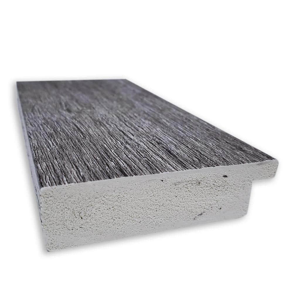 Amanti Art Natural Cork Board Framed Bark Rustic Grey Bulletin Board 29 in. x 21 in.