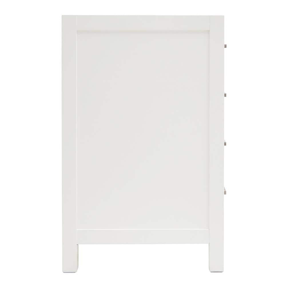 Ariel A067s-Bc Cambridge 66" Single Free Standing Vanity Cabinet Only - White