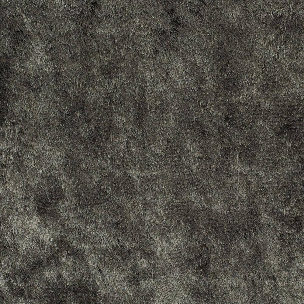 Paris Shag SG511 Hand Tufted Indoor Area Rug - Titanium - 7'x7' Square - Safavieh