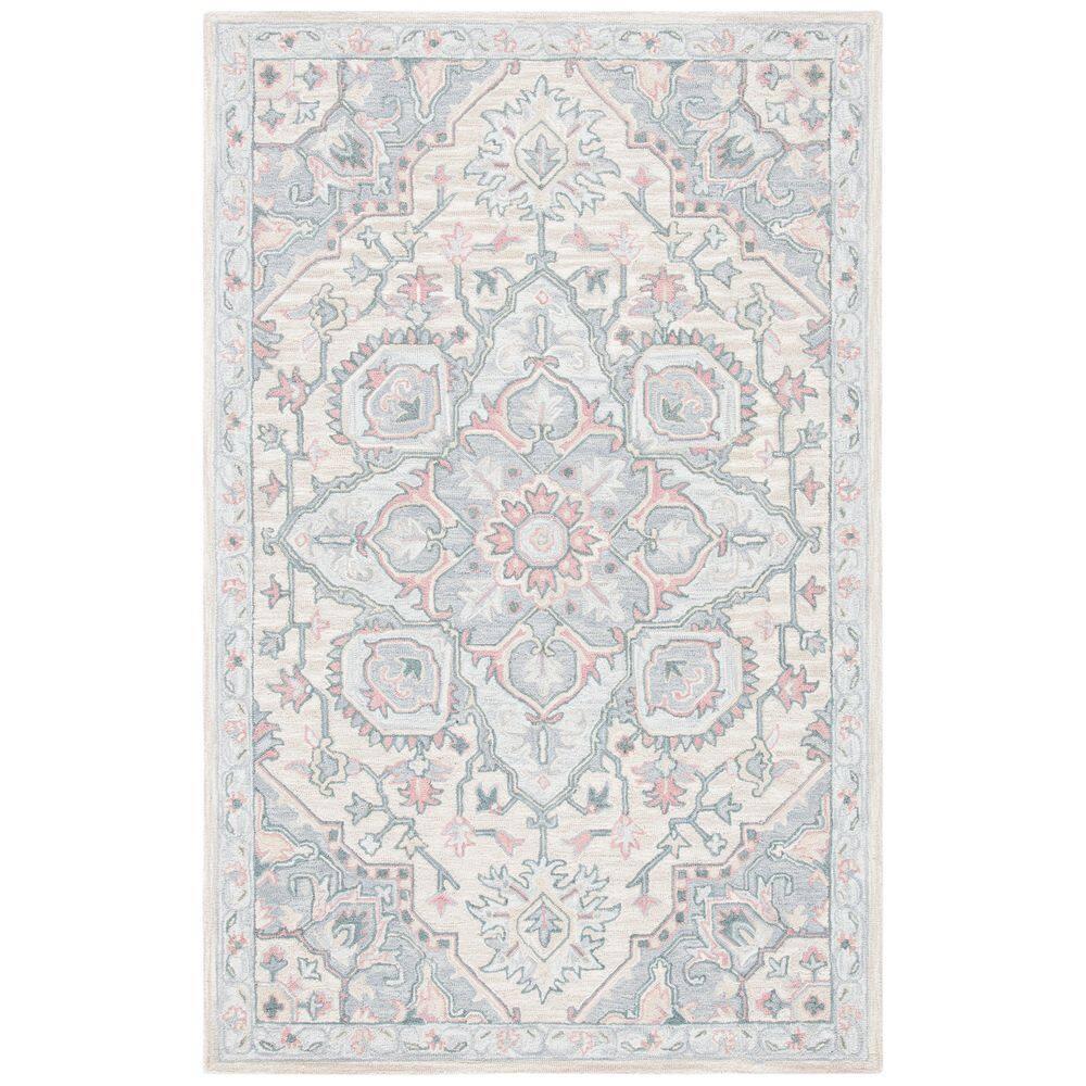 Heritage HG922 Hand Tufted Area Rug - Beige/Blue - 3'x5' - Safavieh.