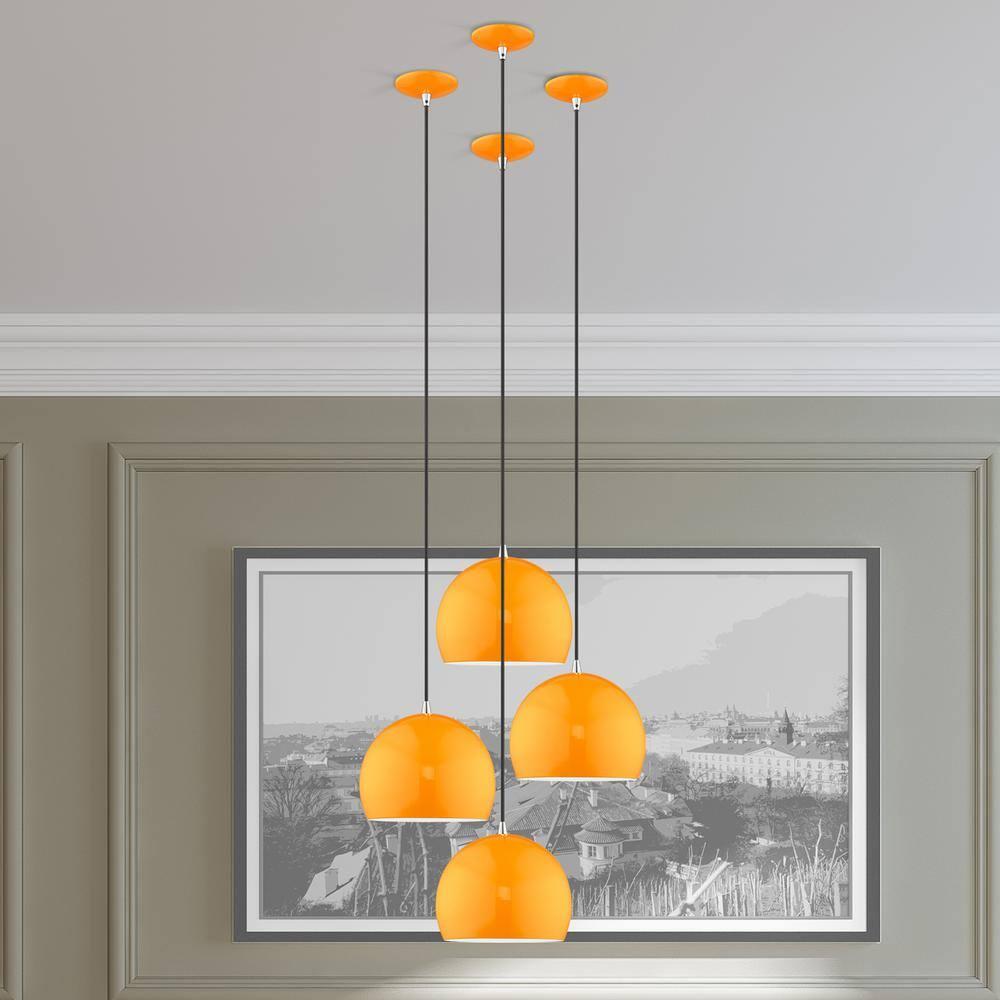 Schultz Single Light Metal Dimmable Pendant