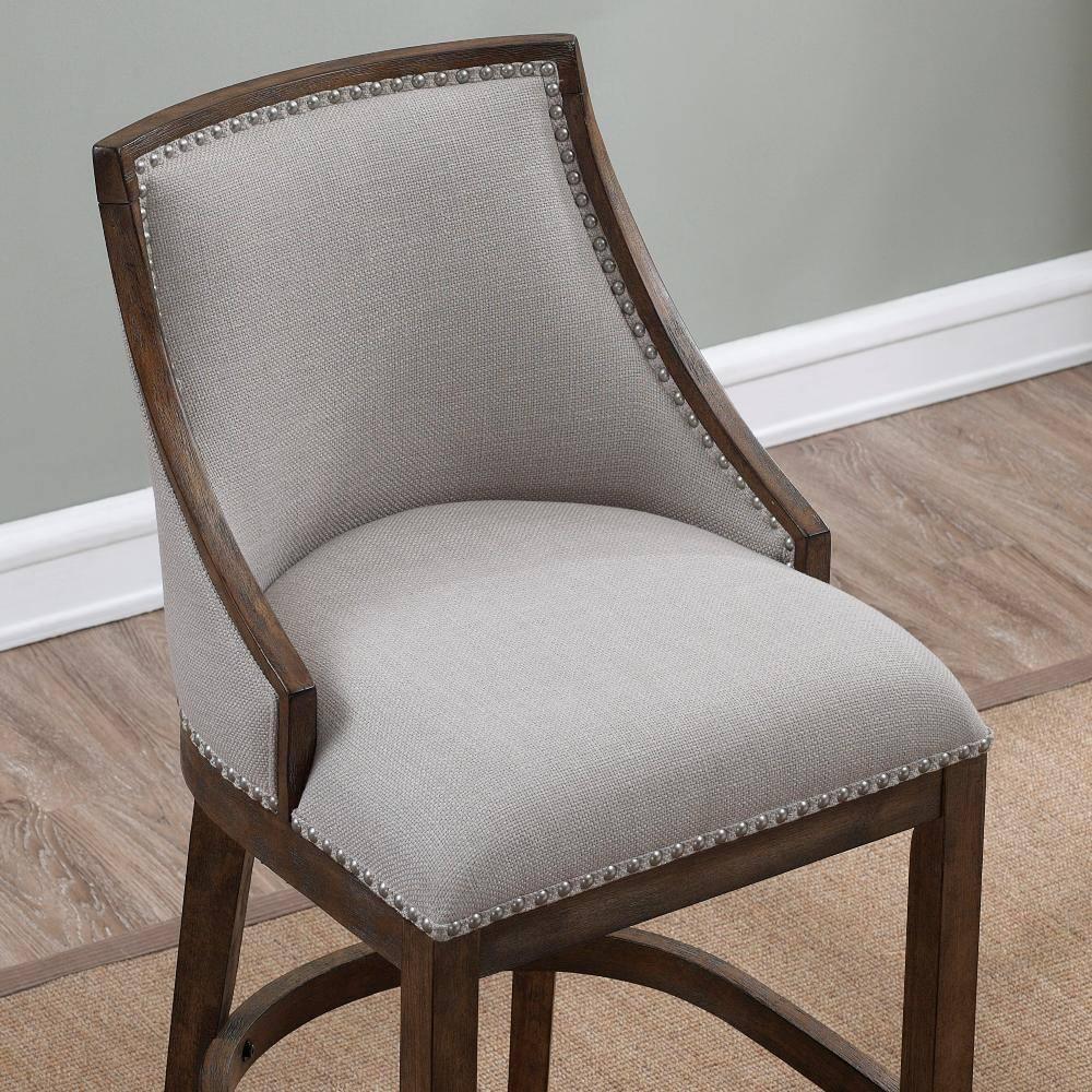 Brewer 26" Stool - Drift Brown