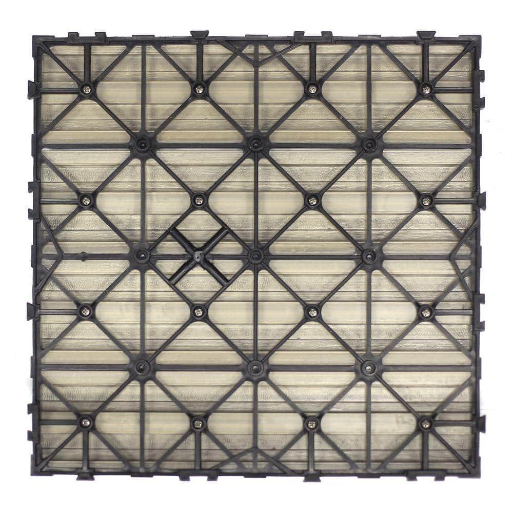 UltraShield Naturale Composite 12" x 12" Interlocking Deck Tile