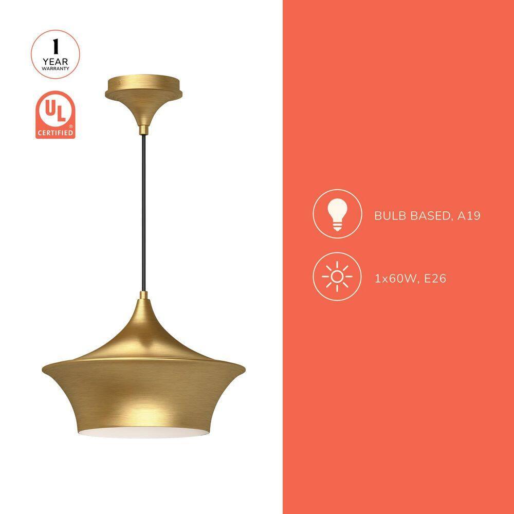 Alexia Single Light Metal Pendant