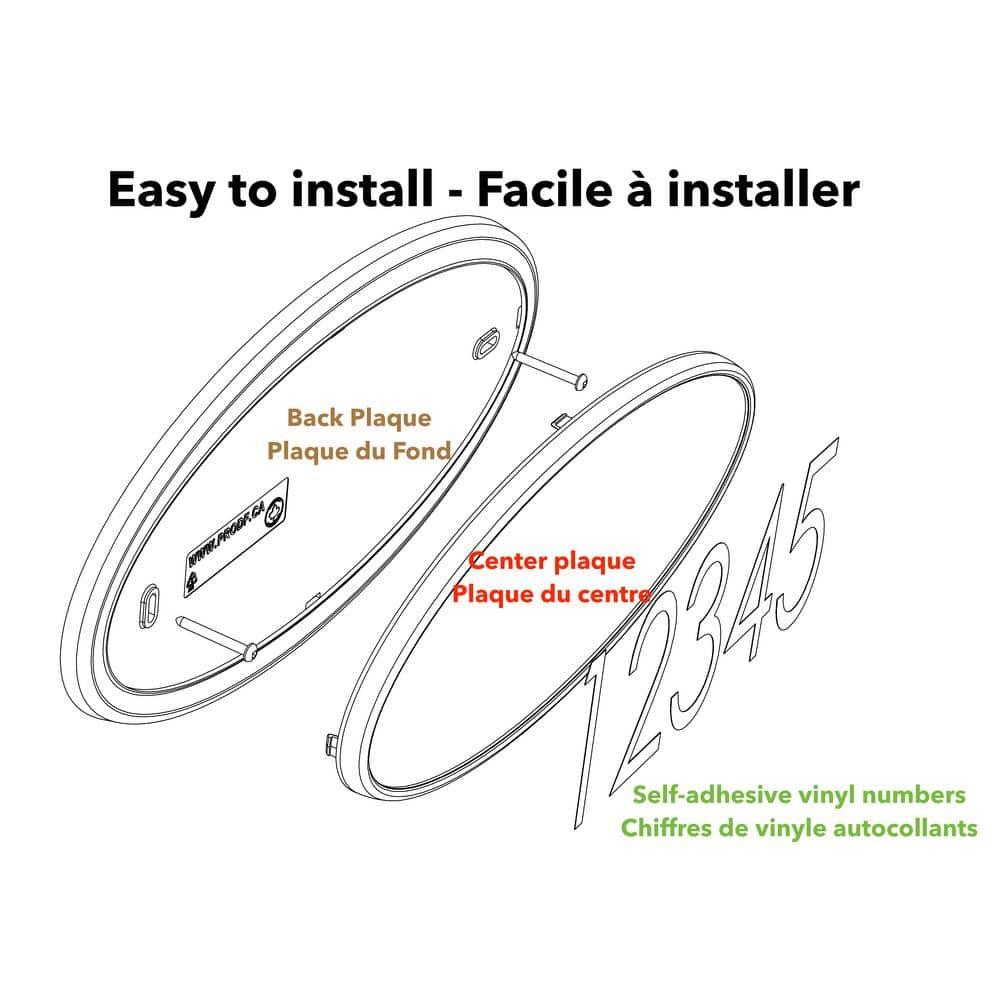 Oval Wall Plaque