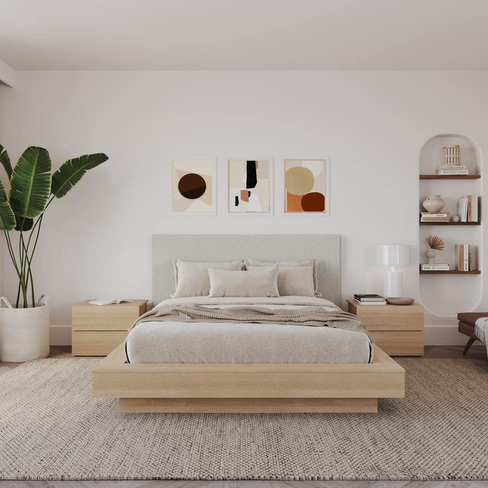 Nexera Julian 4-Piece Upholstered Queen Size Bedroom Set | Wayfair