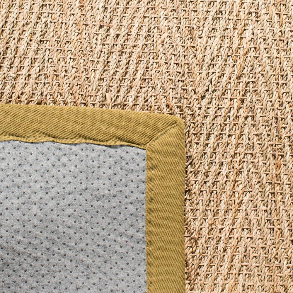 Natural Fiber NF115 Power Loomed Indoor Area Rug - Natural/Olive - 5'x8' - Safavieh