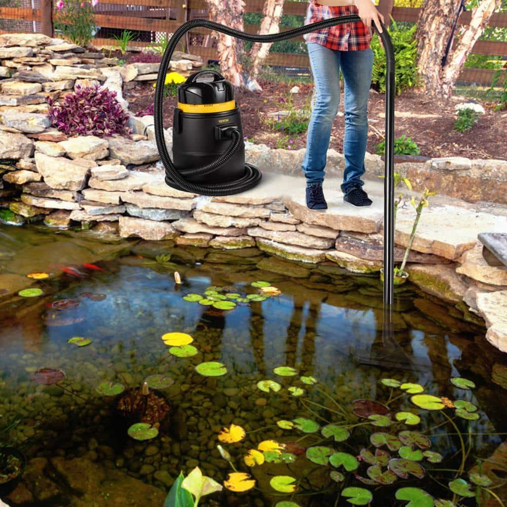 VEVORbrand Pond Vacuum Cleaner, 1400W Motor in Continuous Intermittent Cycle, 120V Motor w/15 ft Electric Wire for Ponds, Swimming pools, Homes, and Vehicles