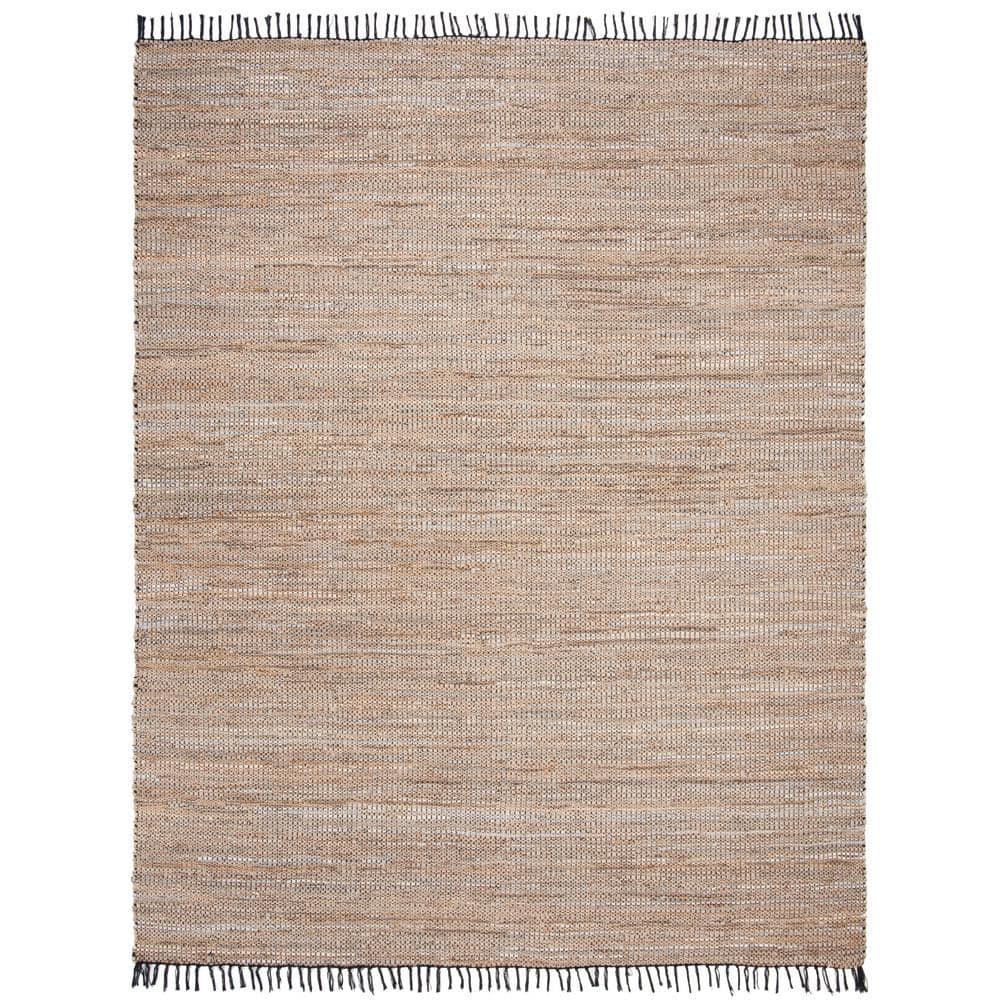 Vintage Leather VTL203 Hand Woven Area Rug - Beige - 8'x10' - Safavieh.