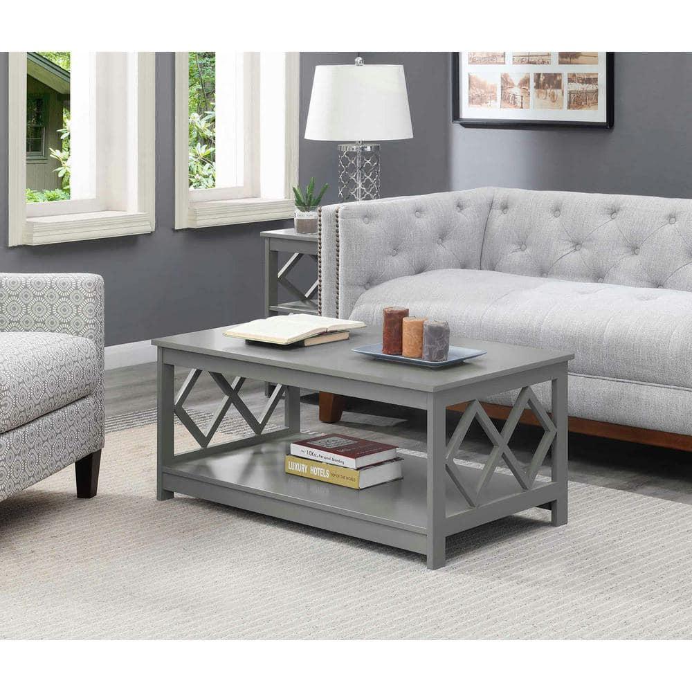 Diamond Coffee Table, Gray