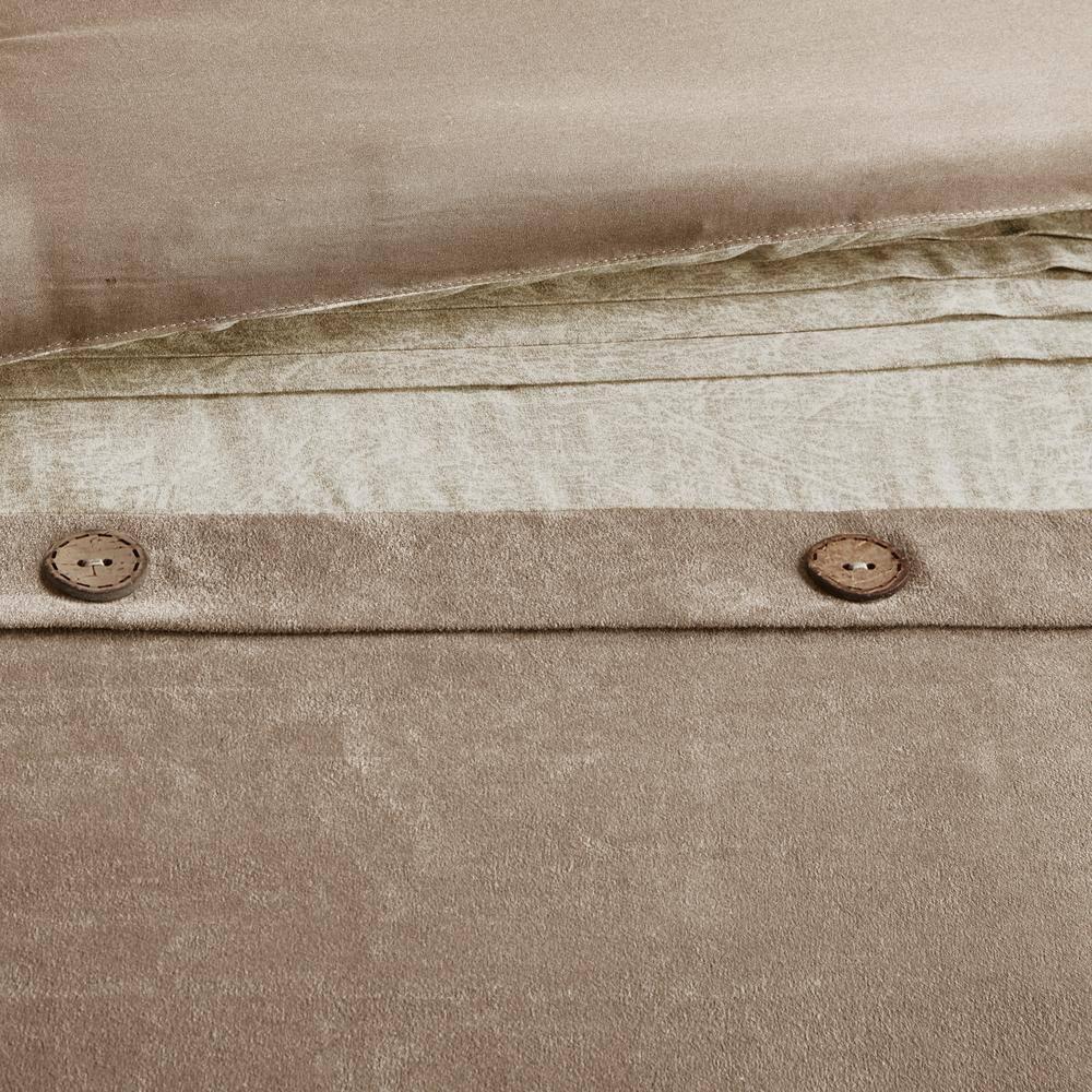 Madison Park Boone 7 Piece Faux Suede Comforter Set