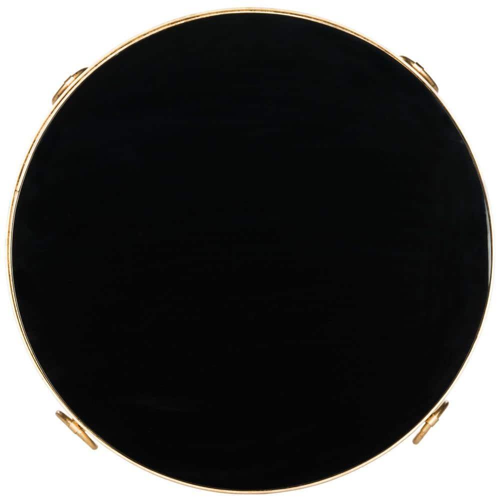 Elisha Accent Table - Gold/Black - Safavieh.
