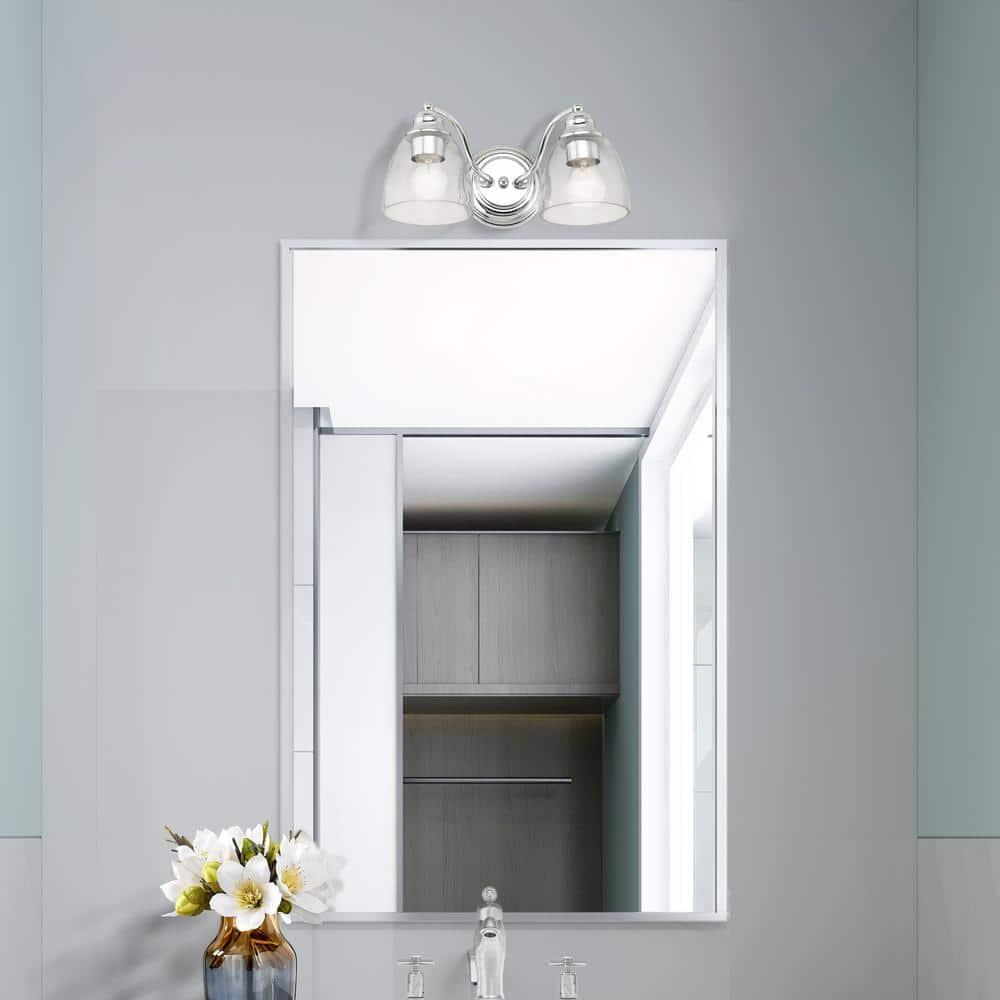 Livex Lighting Montgomery 2 - Light Vanity in Polished Chrome