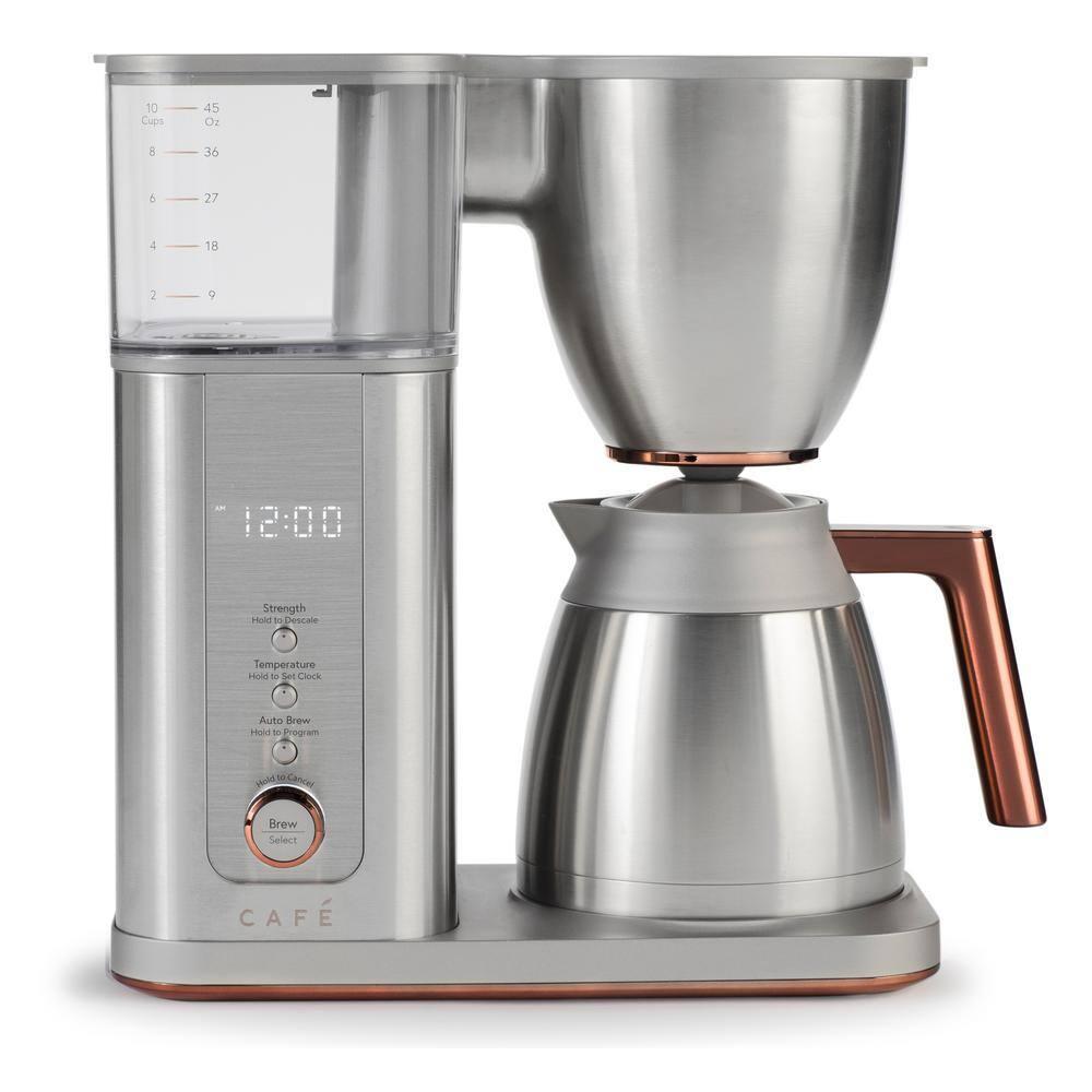Café ™ Stainless Steel 10-Cup Drip Coffee Maker with Thermal Carafe