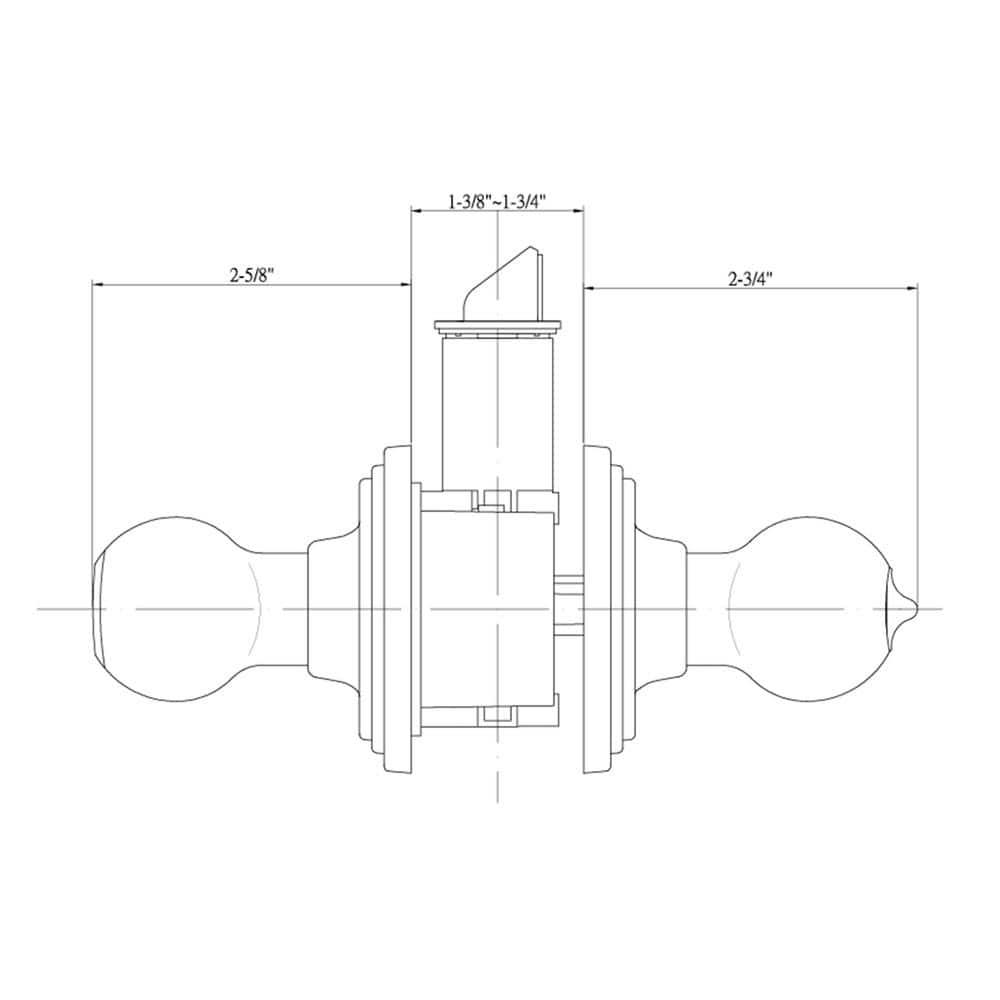 Italian Passage Door Knob