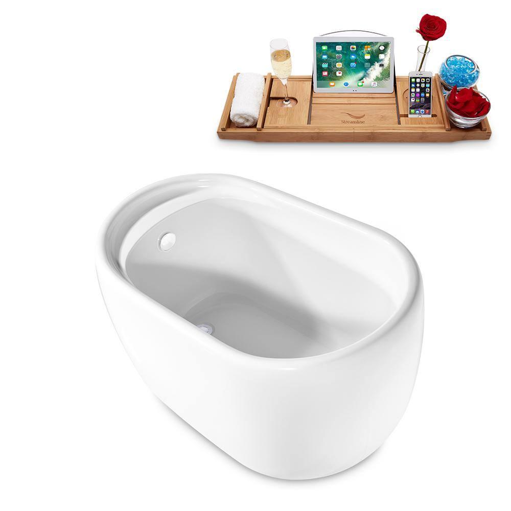 1580 mm x 719 mm Freestanding Bathtub